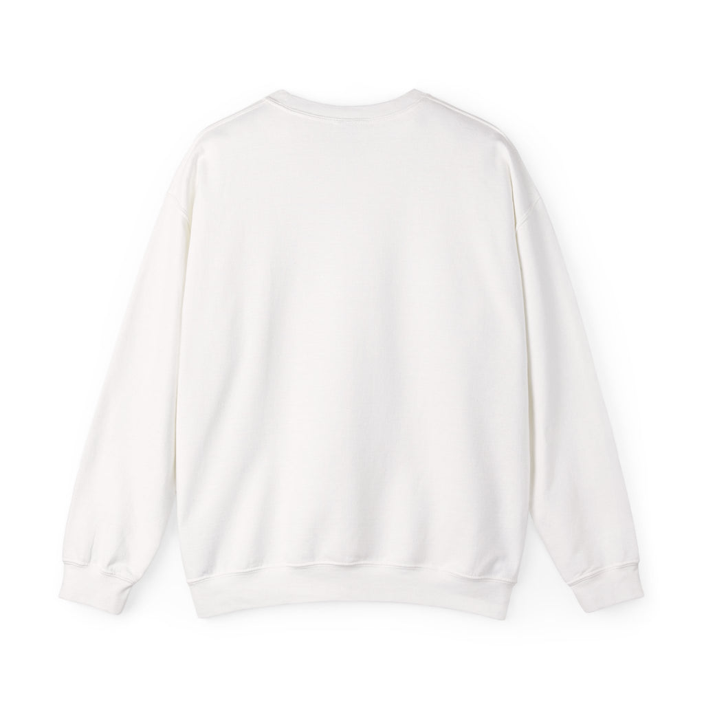 Flower Crewneck Sweatshirt — Retro Pink Daisy Graphic