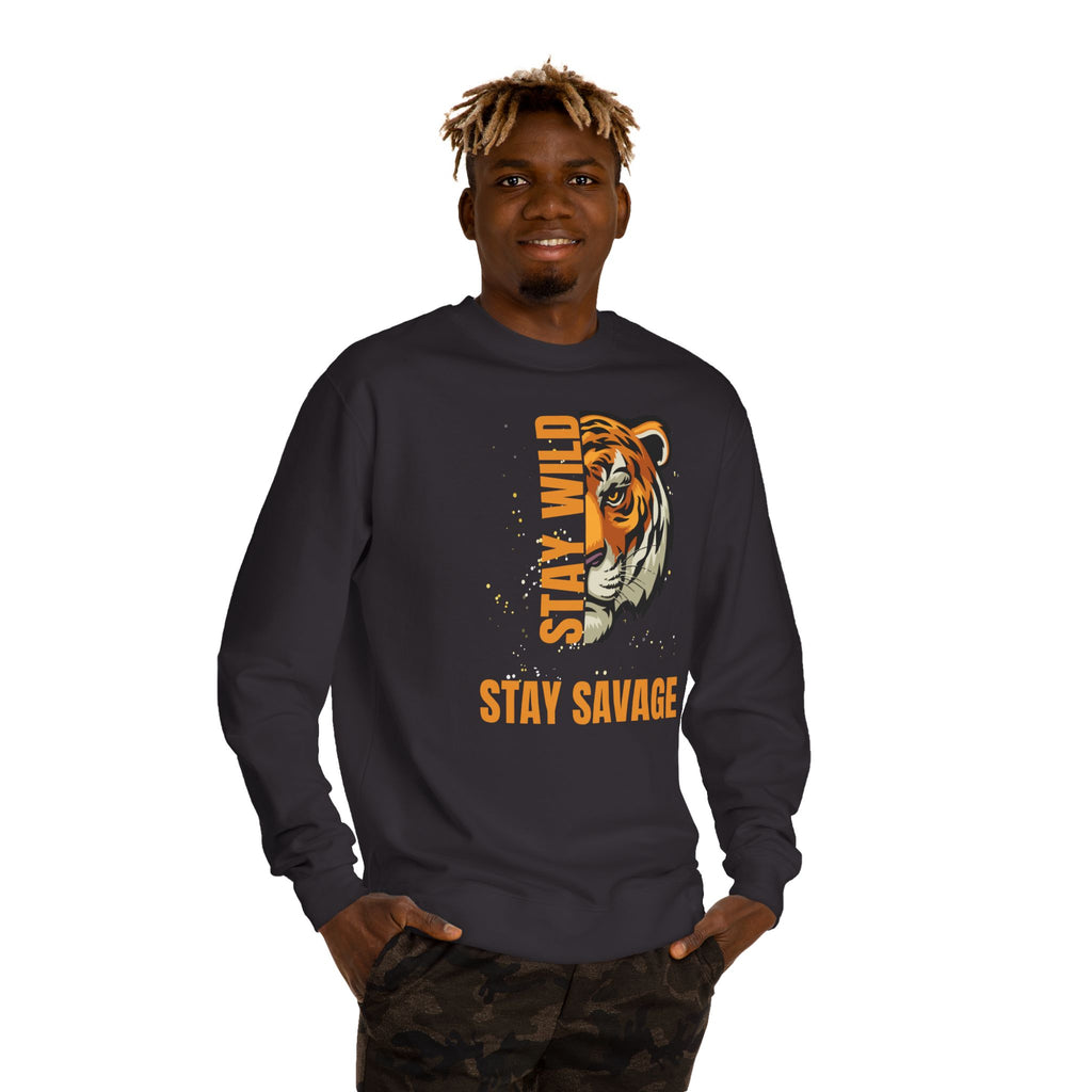 Tiger 'Stay Wild, Stay Savage' Sweatshirt