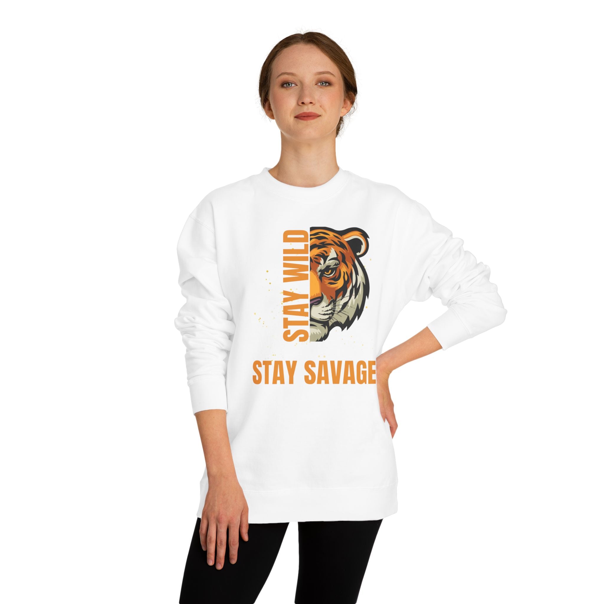 Tiger 'Stay Wild, Stay Savage' Sweatshirt