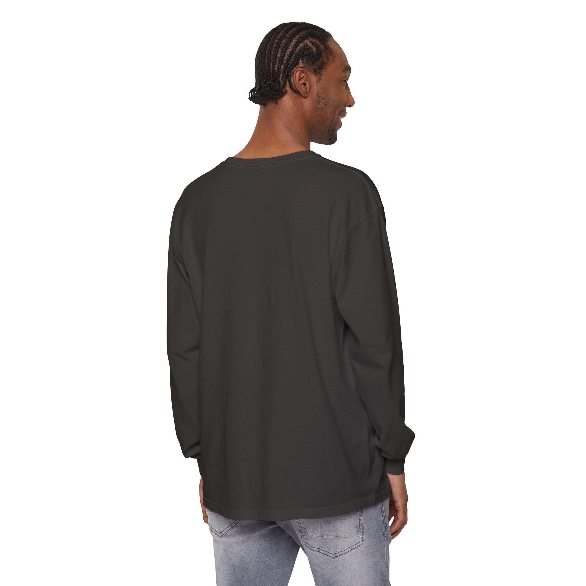 Cat Reader Long Sleeve Tee — “Just One More Chapter” Book Lover Shirt