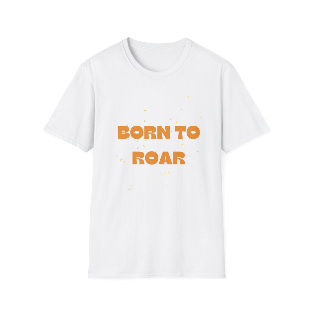 Born to Roar T‑Shirt — Bold Retro Graphic Tee for Confident Women & Gift