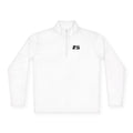 Quarter-Zip Pullover — Minimal Small Black 'STAY' Chest Logo, Lightweight Casual Layer